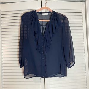 MNG suit blouse
